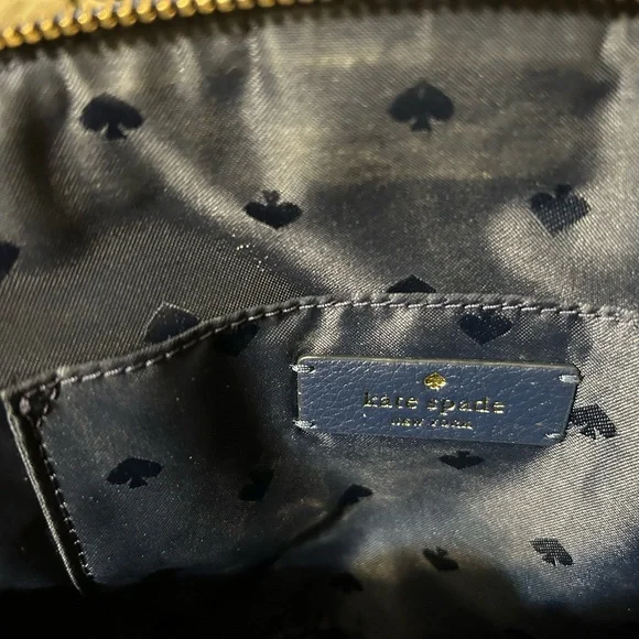 Kate Spade Blue and Yellow Floral Crossbody Bag - Picture 3 of 5